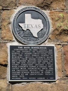 Rock School House Historic Monument