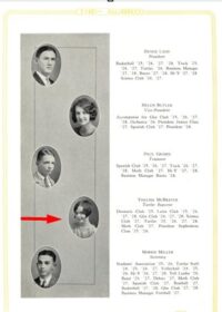 Thelma Doss Mineral Wells High, class of 1928